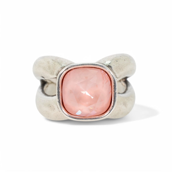 ANILLO MINLIFE PLATA - FLAMINGO