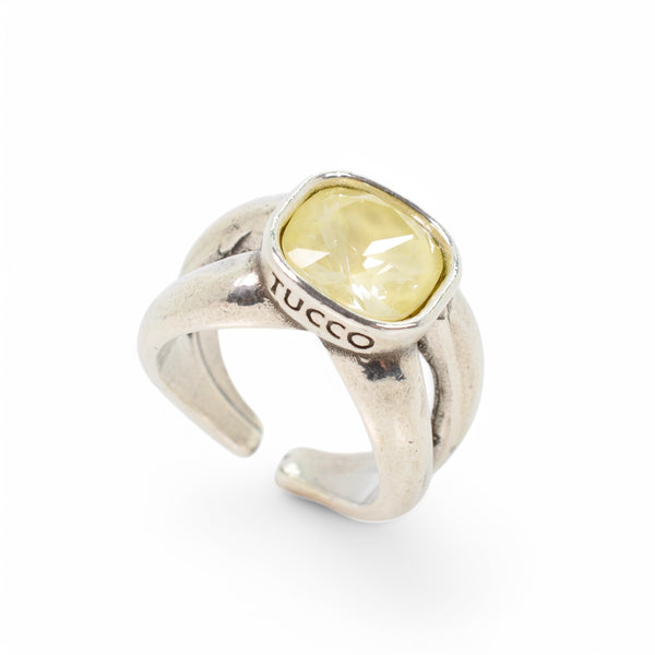 ANILLO MINLIFE PLATA - SOFT YELLOW