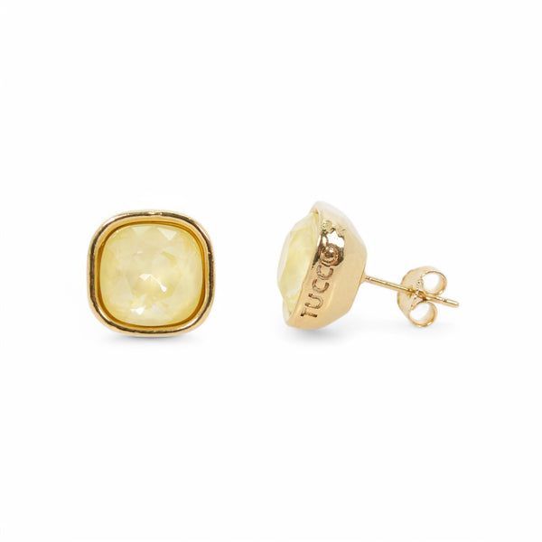 PENDIENTES OLIVIA ORO - SOFT YELLOW