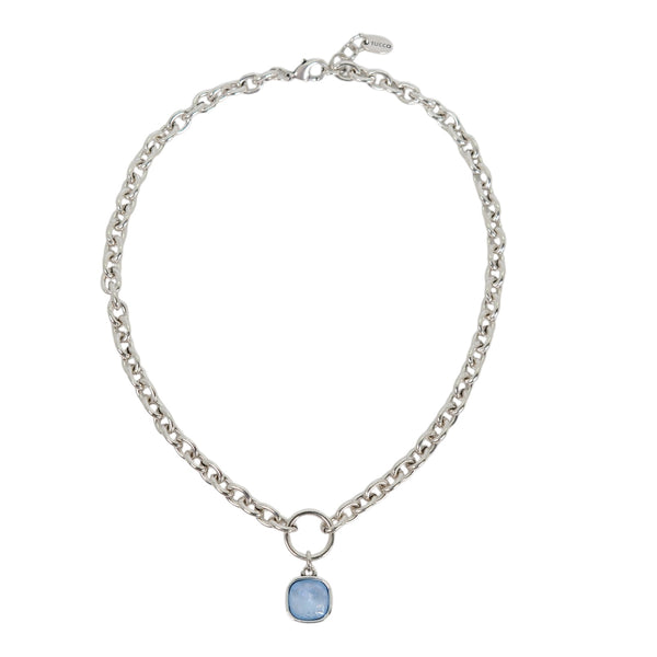 COLLAR CALM PLATA - SKY