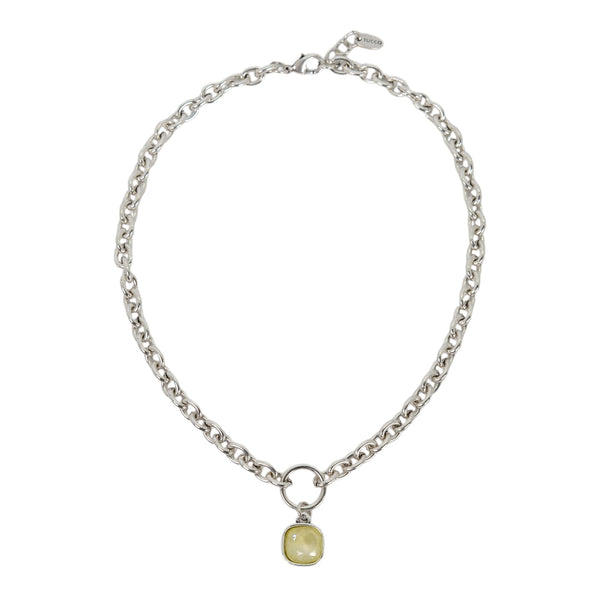 COLLAR CALM PLATA - SOFT YELLOW