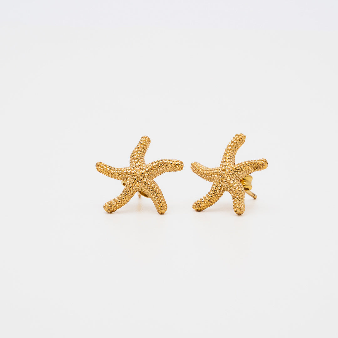 PENDIENTES STARFISH ORO