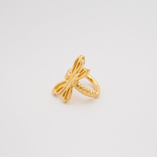 ANILLO DRAGONFLY ORO