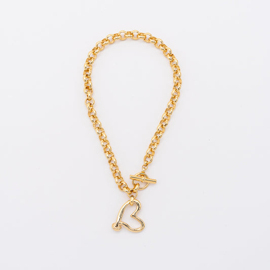 COLLAR CUORE ORO